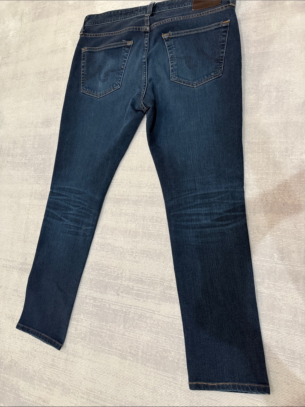 AG Adriano Goldschmied Indigo Blue Denim Jeans - Picture 3 of 3